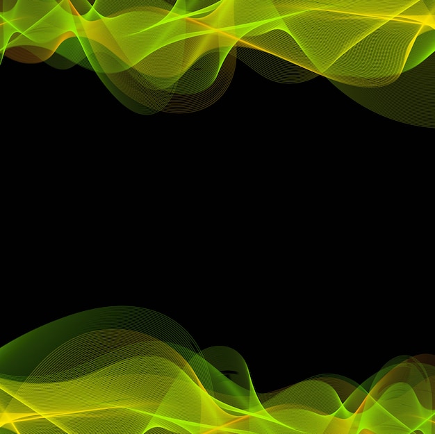 Vector abstract colorful line wave background vector