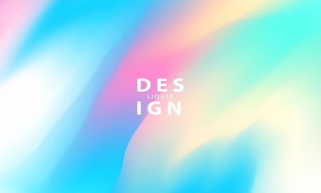 Абстрактный красочный жидкий градиент фона концепция экологии для вашего графического дизайна