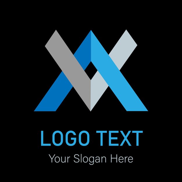 Вектор Абстрактный цветный дизайн логотипа векторный образ