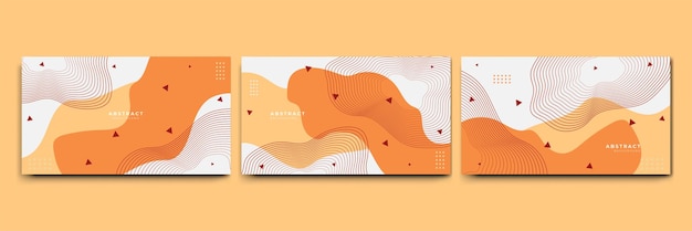 Abstract colorful Memphis flat geometric shapes background Abstract composition with lines square dot triangle circle and wavy flat style Design for poster presentation card cover banner