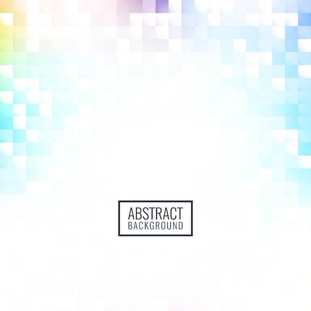 Abstract colorful mosaic background