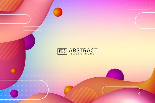 Abstract colorful motion fluid wave background