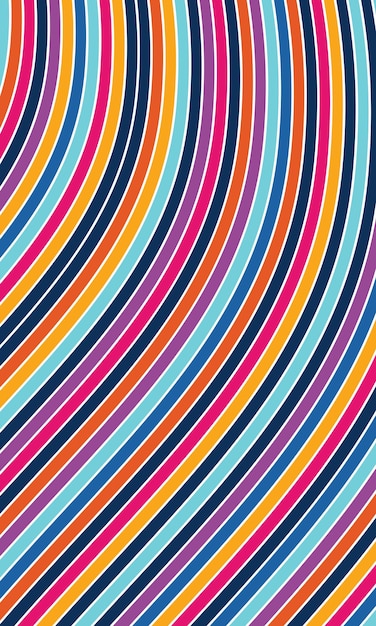 Abstract colorful pattern stripped background