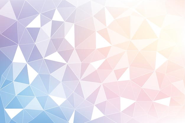 Abstract colorful polygonal background