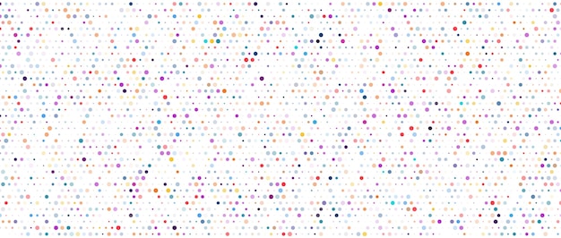 Abstract colorful random dots background