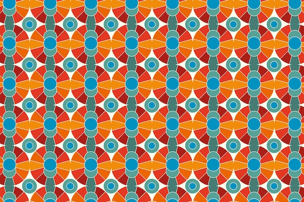 Abstract colorful seamless pattern background design