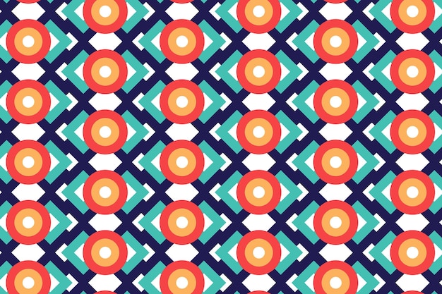 Abstract Colorful Seamless Pattern Background