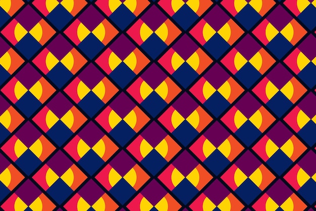 Abstract Colorful Seamless Pattern Background