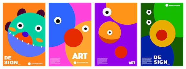 abstract colorful simple background for banner poster template design etc