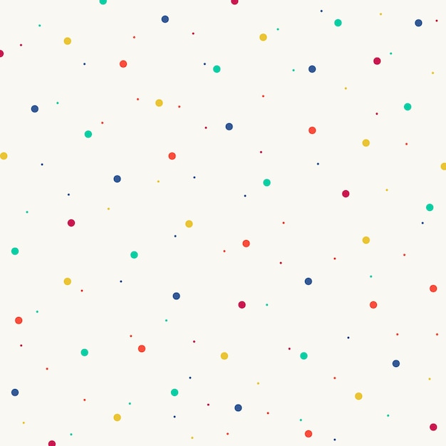 Abstract of colorful splash dot pattern background