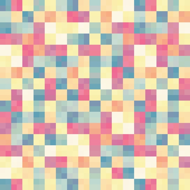 Abstract colorful in square box pattern background.