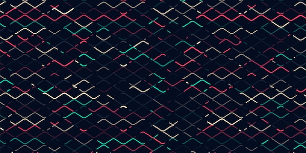 Abstract colorful stripped lines pattern illustration