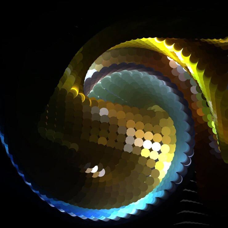 Vector abstract colorful swirl background futuristic wavy illustration