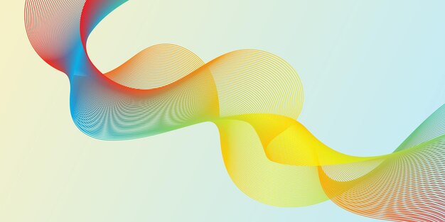 abstract colorful vector background color flow liquid wave for design