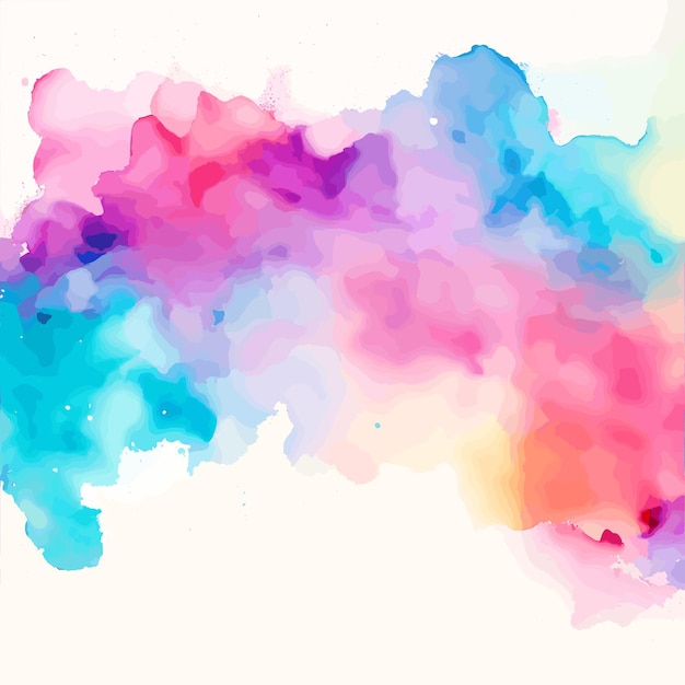 Abstract colorful watercolor background for graphic design 0