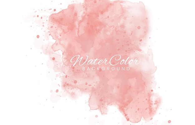 Abstract colorful watercolor for background