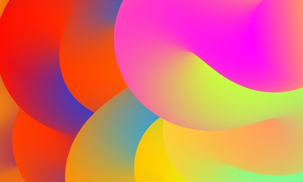 Vector abstract colorful wave background. vector background