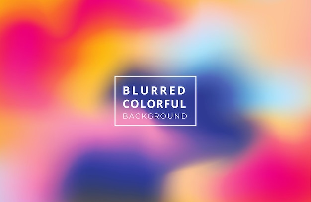 abstract colorful with blurry and creamy background