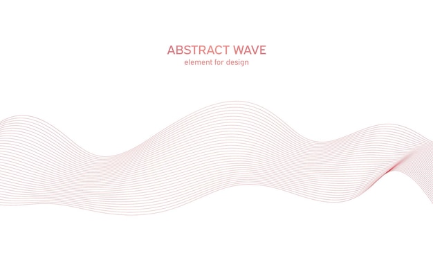 abstract colorfull wave element 