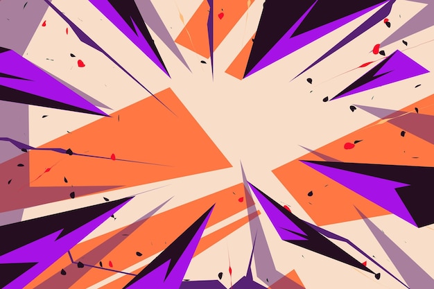 abstract comic style graffiti colorful retro halftone background