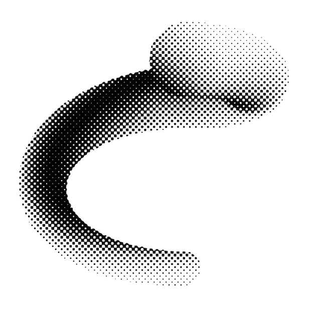 Vector abstract composition . dots in perspective. halftone dots texture .contemporary vector design