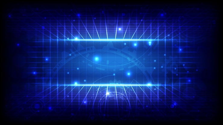 Vector 摘要 计算机背景图形数据技术解密算法加密和激光网格元素 位置持有者登陆页面和模板技术装备 电路板
