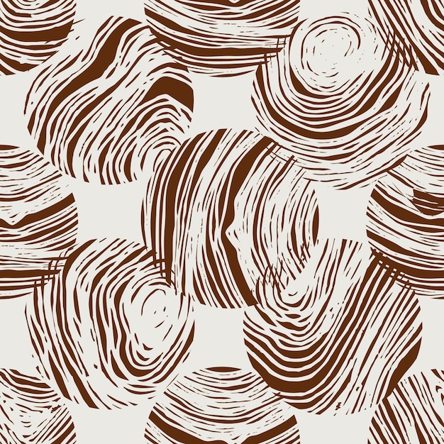 Cerchi concentrici astratti vettore modello senza giunture trama senza giunte monocromatico vettore cerchi concentrici astratti vector seamless pattern scribble