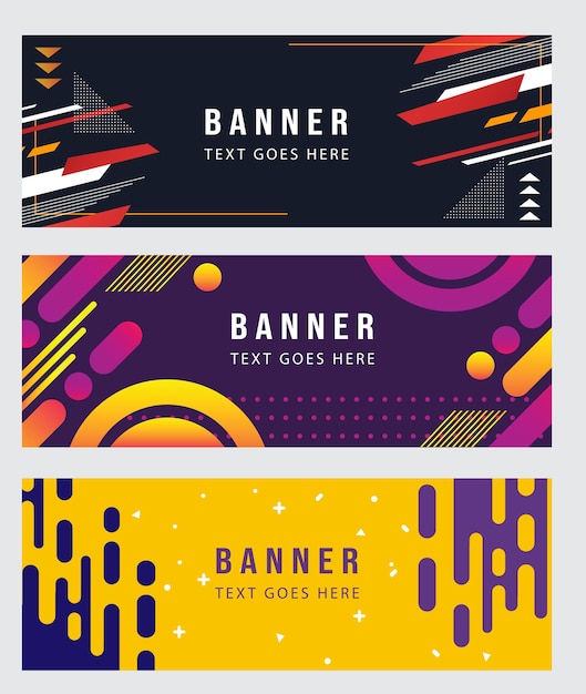 ABSTRACT CORPORATE BANNER