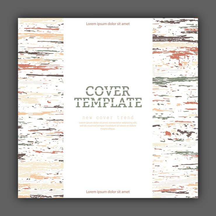 Vector abstract cover design a creative design template for banners posters brochures and magazines creative catalog idea interior and decor design