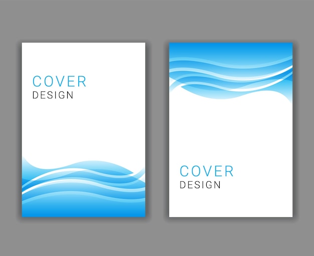 Vector abstract cover design