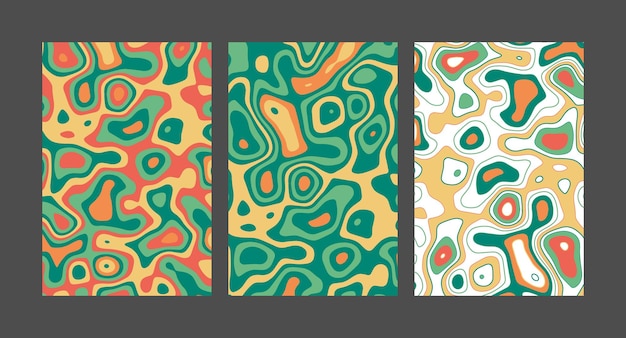 Vector abstract cover layout background