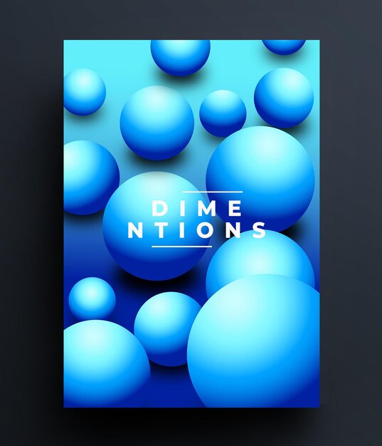 Abstract cover template