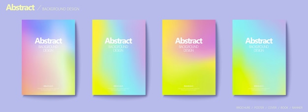 Abstract cover template