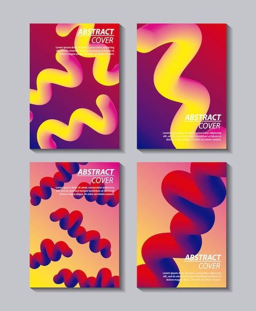 abstract covers 