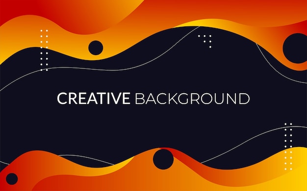 Abstract creative background design