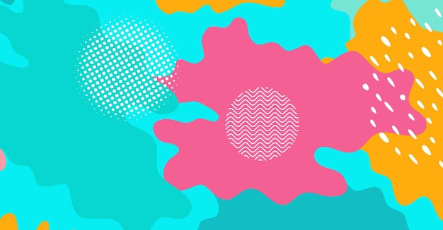 abstract creative background with geometric shape and color