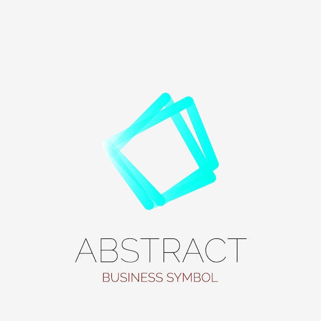 Vector abstract creative business logo