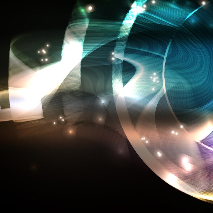 Vector abstract creative dynamic element