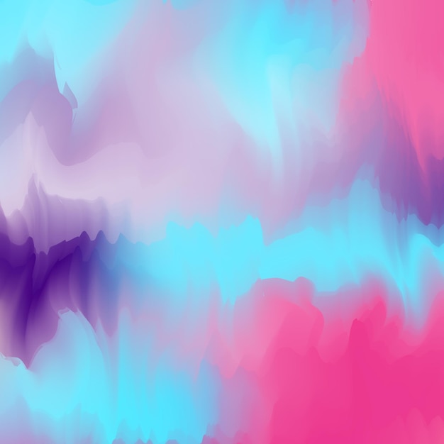 Vector abstract creative fluid multicolored blurred background