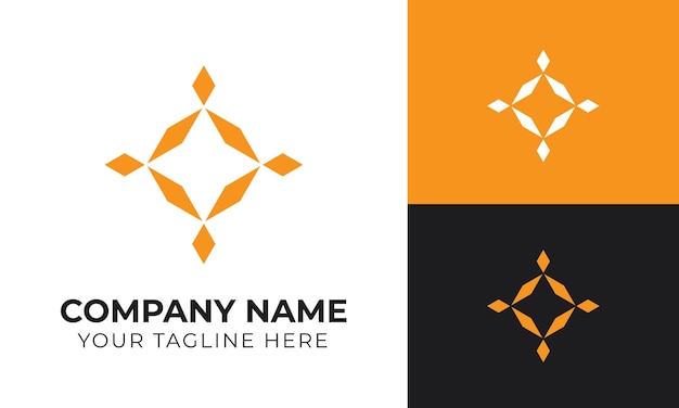 Abstract creative modern minimal business logo design template for your company