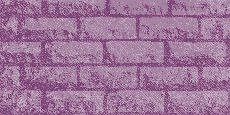 वेक्टर abstract crimson pink textured background with a view of a brick wall vector illustration for backgrounds and wallpapers