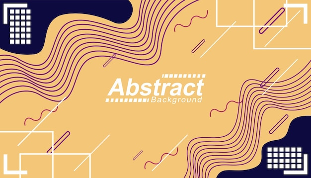 Vector abstract curve lines and curved lines background