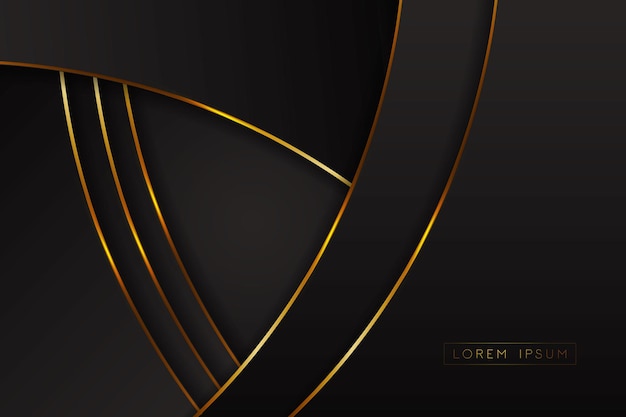 Abstract curve overlapping background luxury and elegant design