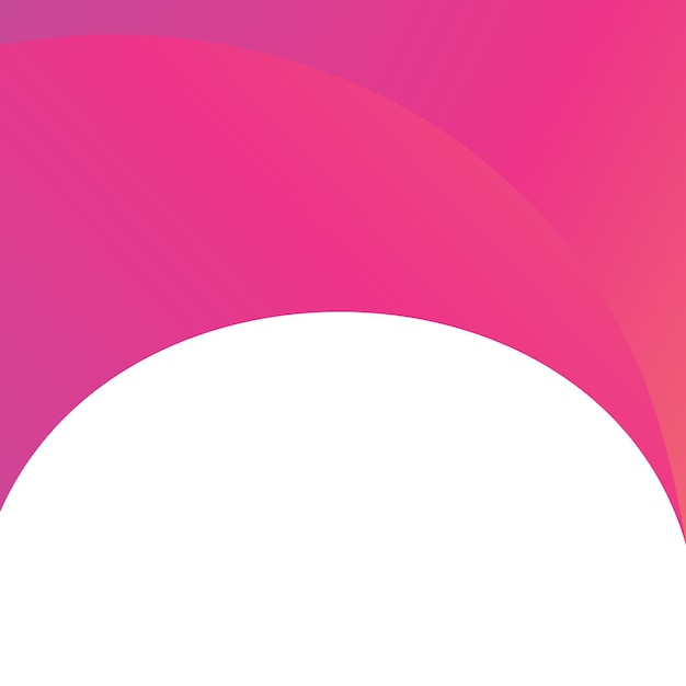 Vector abstract curve shape pink wave shapes