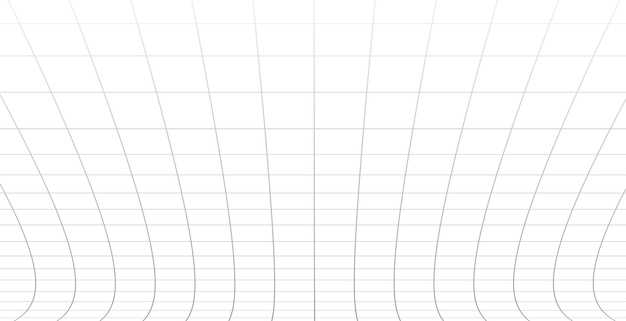 abstract curved perspective grid lines layout template design