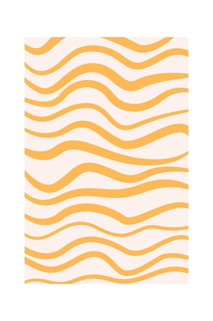 Vector abstract curved rectangle pattern