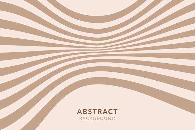 Abstract curved shape background in vector design