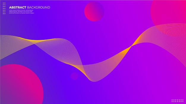 Vector abstract curves background