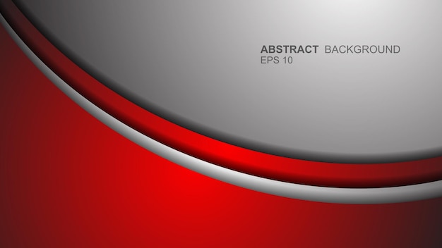 Абстрактные кривые, перекрывающиеся на фоне Роскошный и элегантный дизайн Векторная иллюстрация
