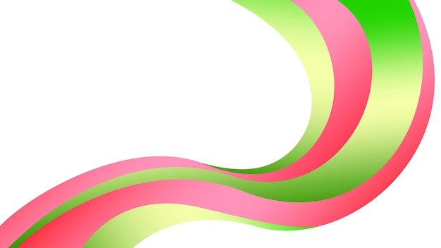 Abstract curvy gradient background with soft and modern color combination